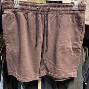 H&M Men's Dark Brown Athletic Shorts